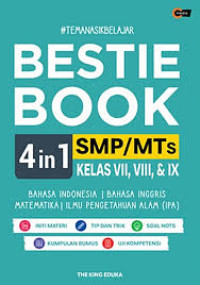 Image of Bestie Book 4 in 1 SMP/MTs Kelas VII, VIII, IX
